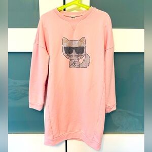 Karl Lagerfeld long sweater size 10 138cm